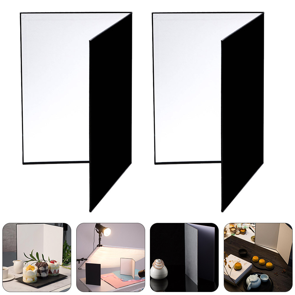 Photography Still Life Lighting - 2Pcs Photography Reflector Folding A4 Size