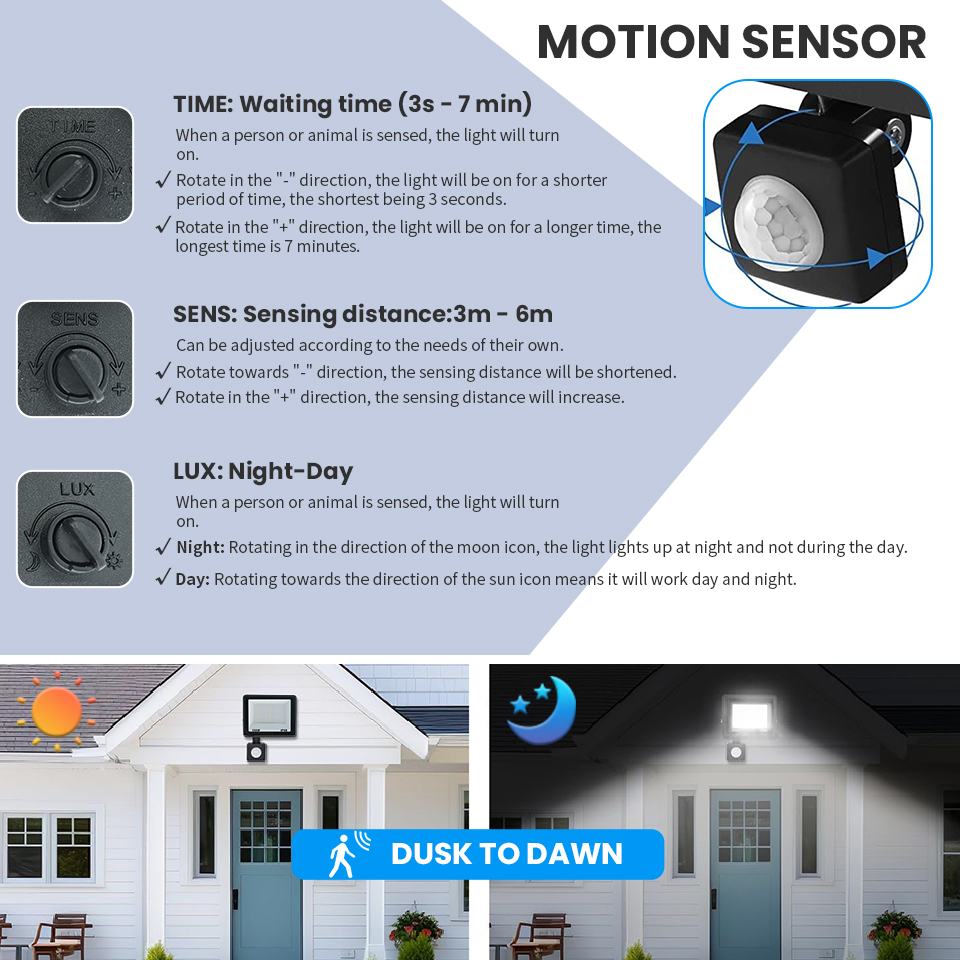 LED Floodlight Motion Sensor A - Photography Lighting Uk 评论和价格