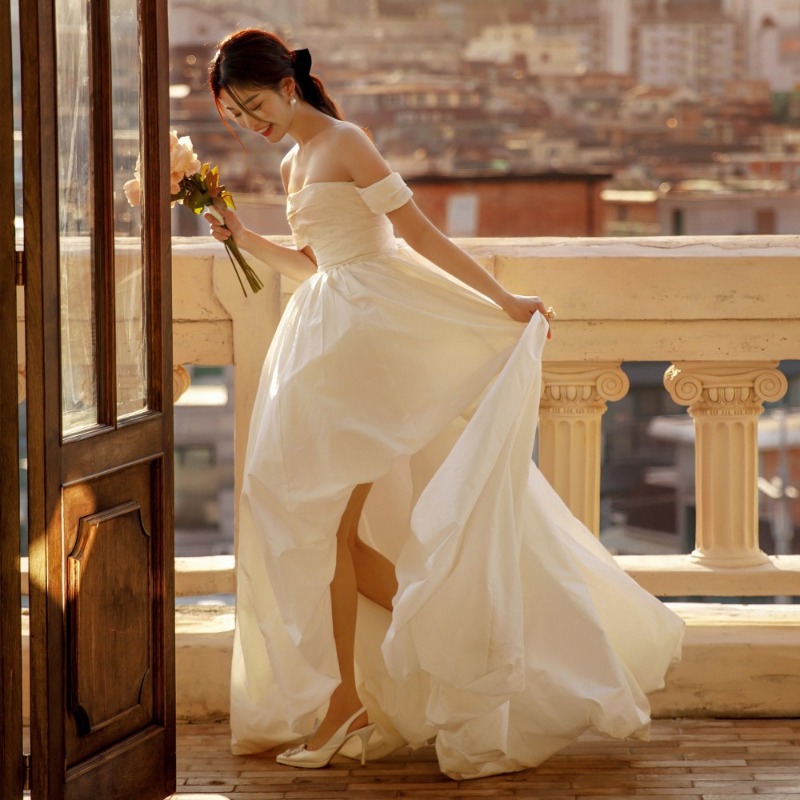 One Shoulder Strapless Simple  - Photography Of Lighting 评论和价格
