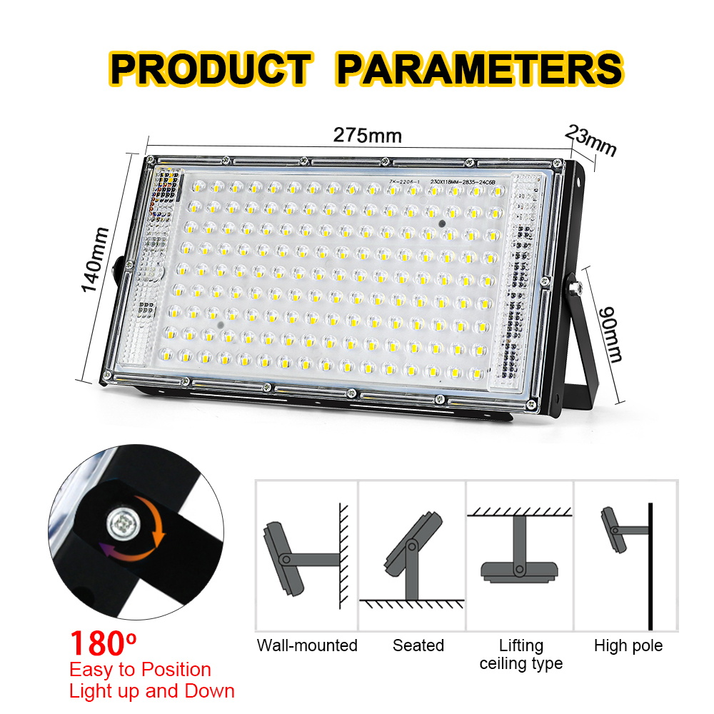 50W 100W 150W Led Flood Light  - Photography Lighting Uk 评论和价格