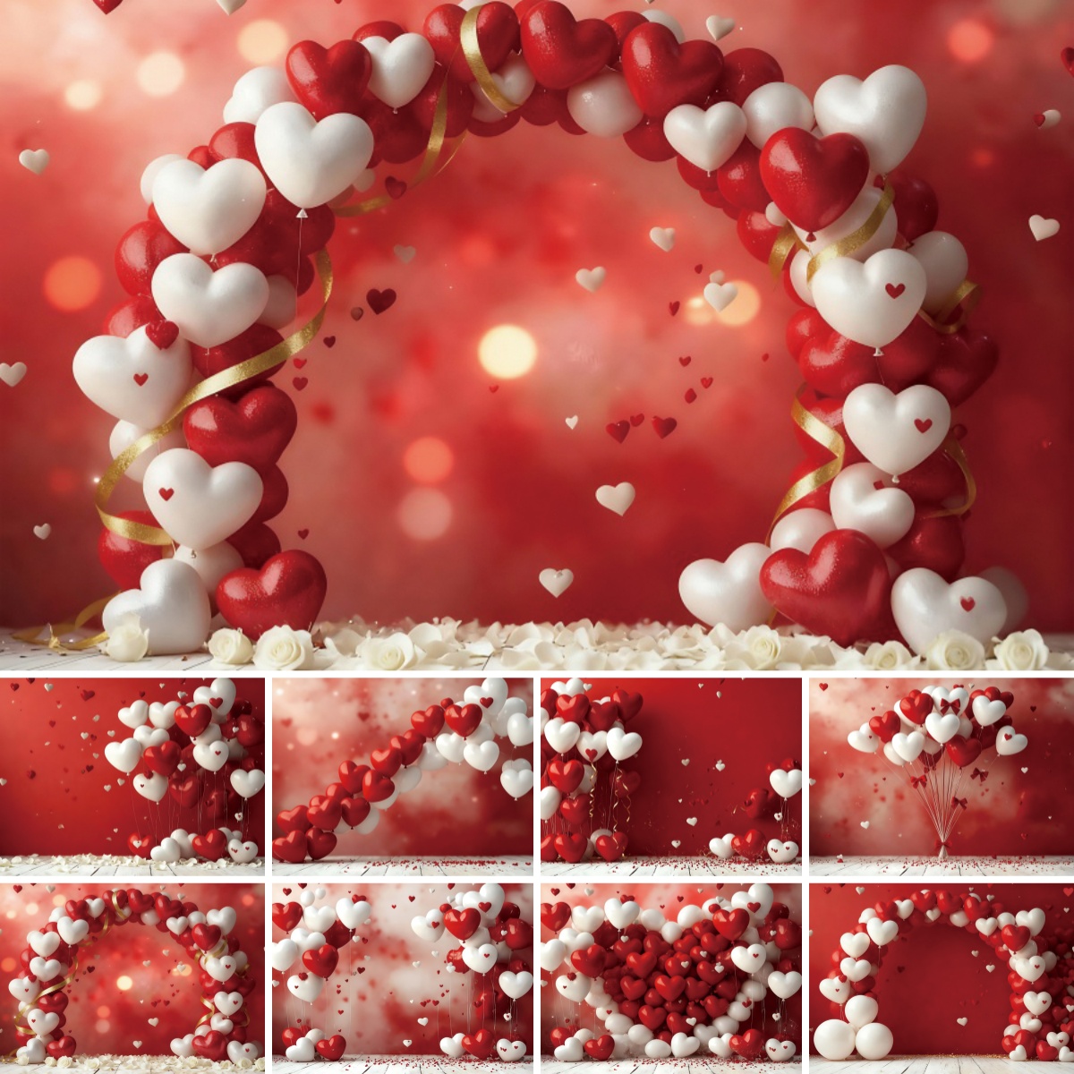 February 14 Valentine's Day Ba - Photography Lighting White Background 评论和价格