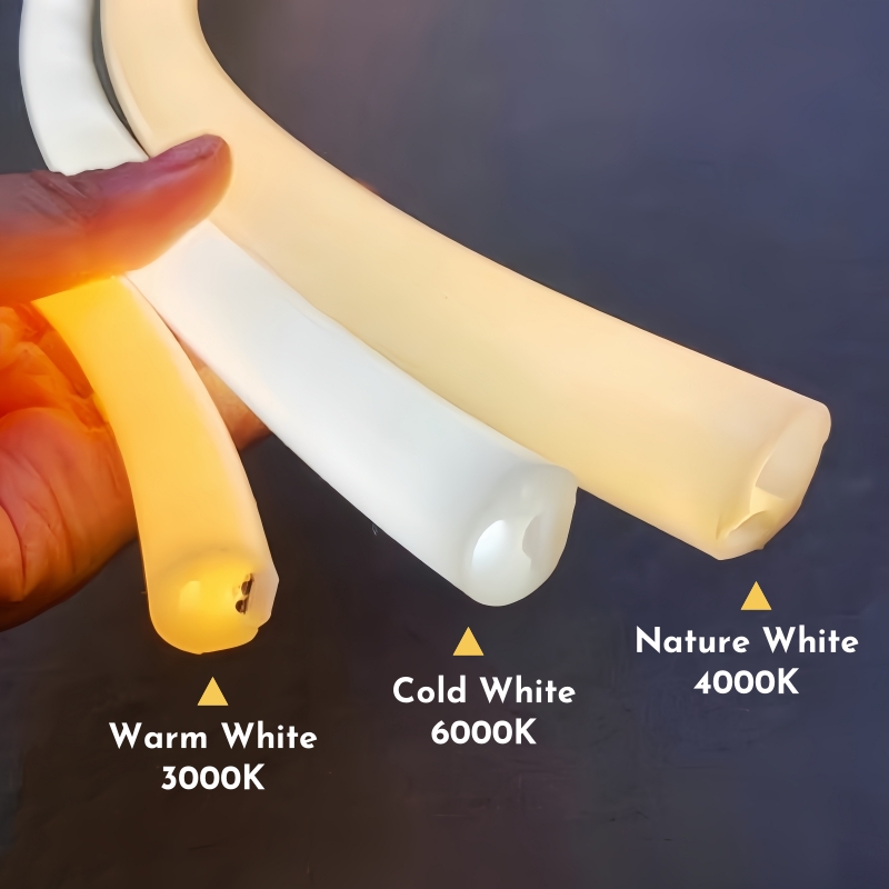 8/10/12mm Round Neon LED Strip - Diffusion Material Roll 评论和价格