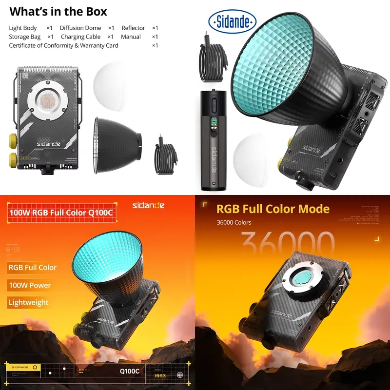 Brand For Sidande Q100C Q100Li - Photography Of Lighting 评论和价格