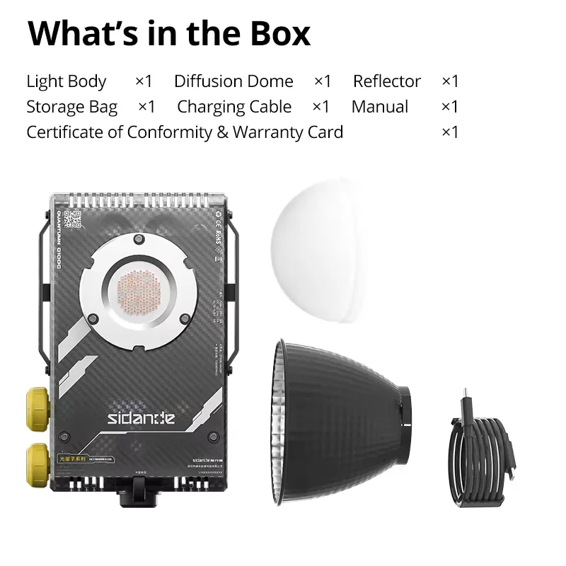 Brand For Sidande Q100C Q100Li - Photography Of Lighting 评论和价格