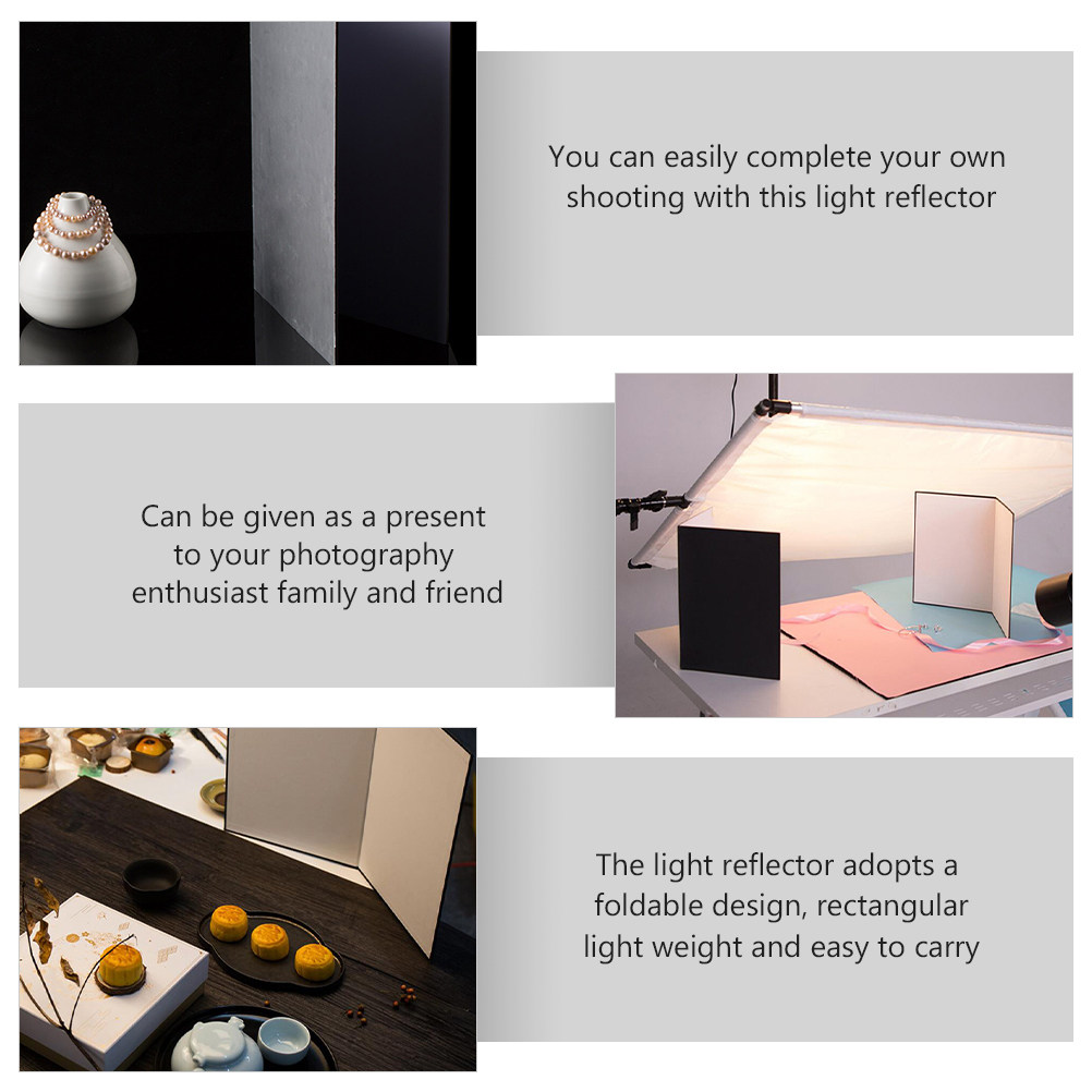 2Pcs Photography Reflectors Fo - Photography Still Life Lighting 评论和价格