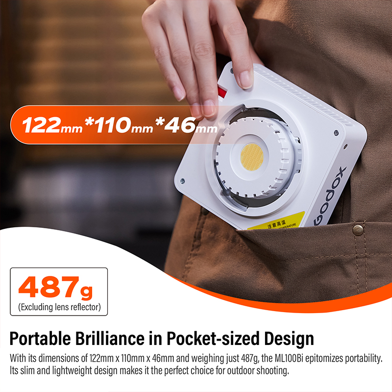 Godox ML100Bi/ML100R Bi-Color  - Photography Lighting Godox 评论和价格