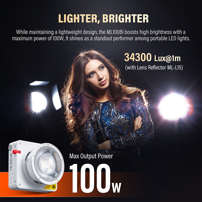 Godox ML100Bi/ML100R Bi-Color  - Photography Lighting Godox 评论和价格