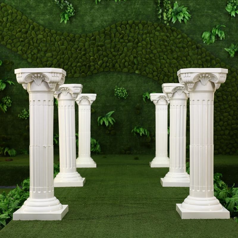 65cm 113cm White Plastic Roman - Photography Lighting White Background 评论和价格
