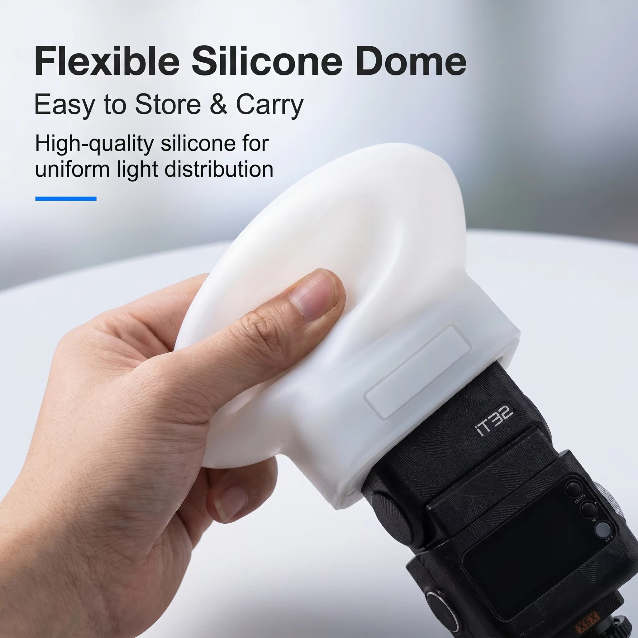 Silicone Flash Diffuser Cover  - Photography Lighting Godox 评论和价格