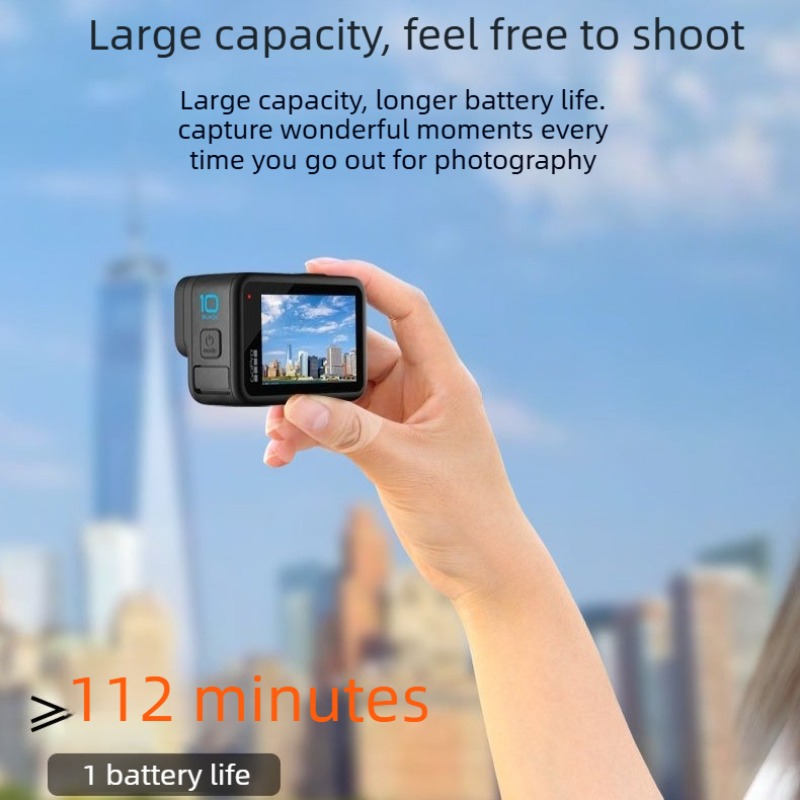 1800mAh Replacement Battery Ch - Gopro Action Camera Hero 12 Black 评论和价格