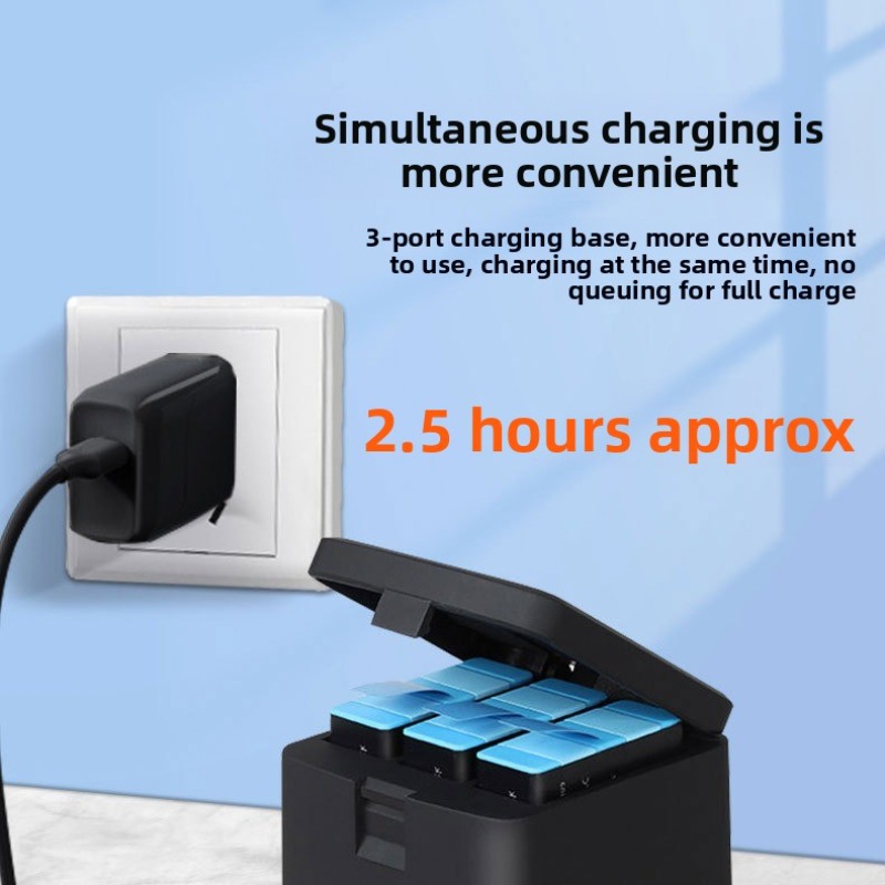 1800mAh Replacement Battery Ch - Gopro Action Camera Hero 12 Black 评论和价格