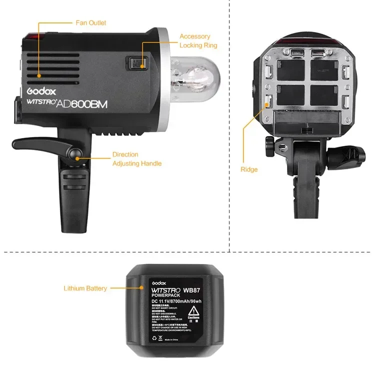 2026 Premium  AD600BM 600W Stu - Photography Of Lighting 评论和价格