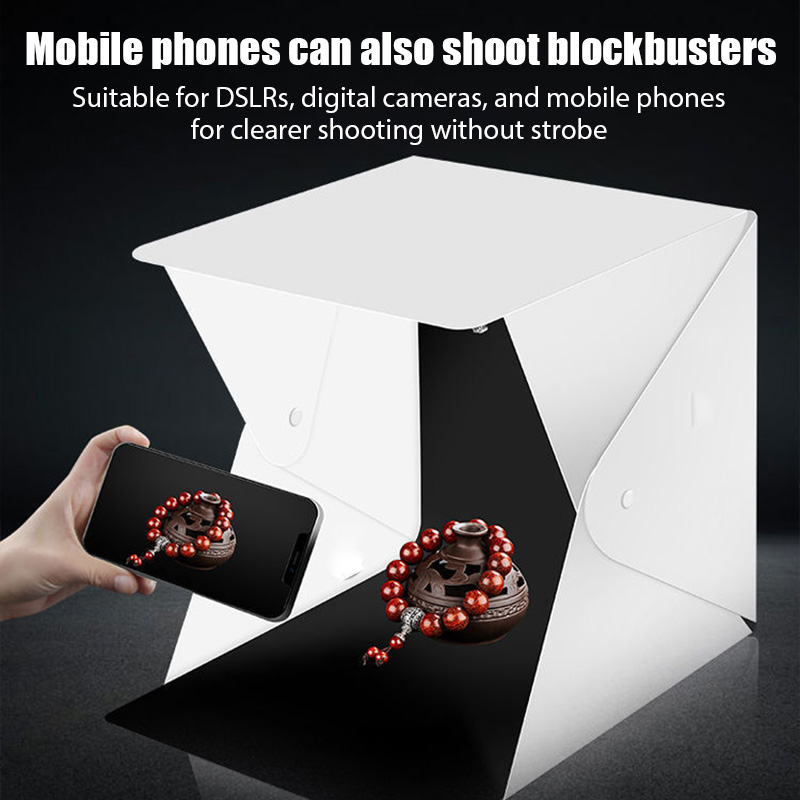 Lightbox Light Box Mini Photo  - Photography Lighting Kit With Backdrop 评论和价格