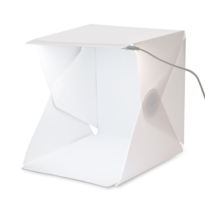 Portable Mini Photo Studio Box - Photography Lighting Kit With Backdrop 评论和价格