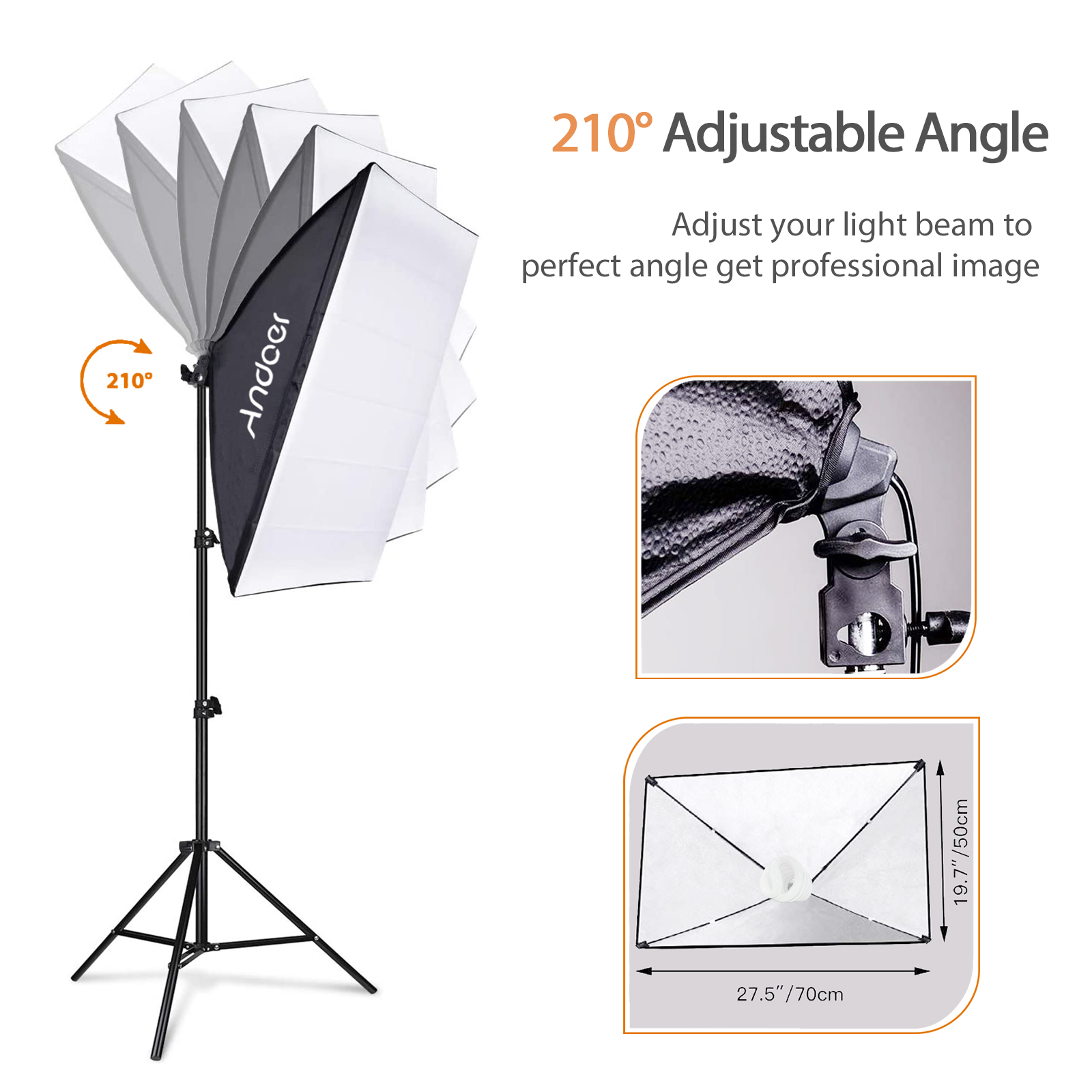 Andoer Studio Photography Ligh - Photography Lighting For Portraits 评论和价格