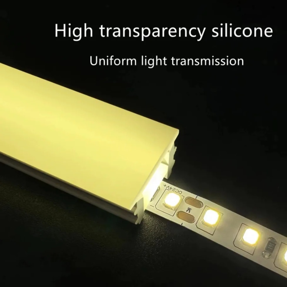 Recessed White Silicone Tube L - Diffusion Material Roll 评论和价格