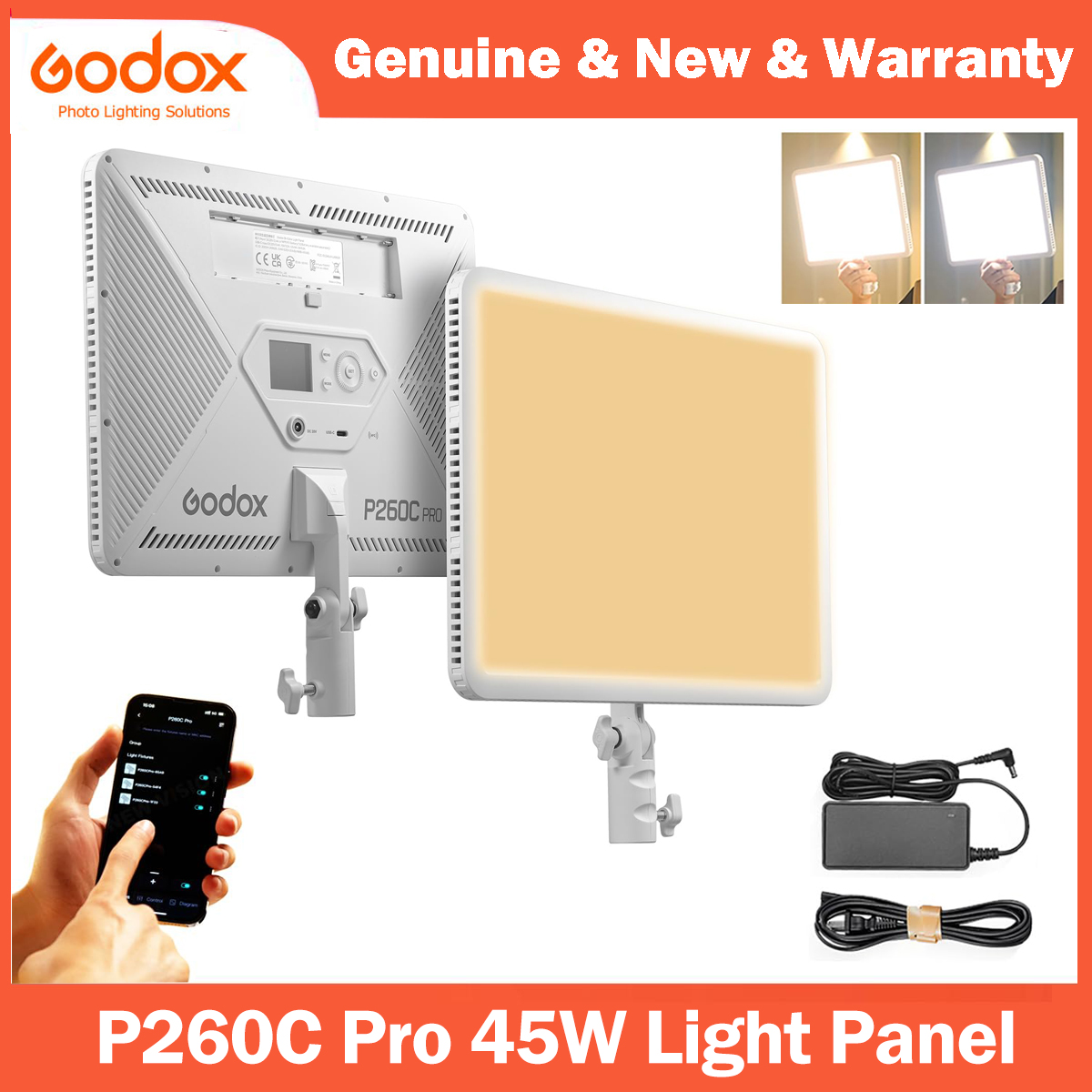 Godox P260C Pro LED Video Ligh - Photography Lighting Godox 评论和价格
