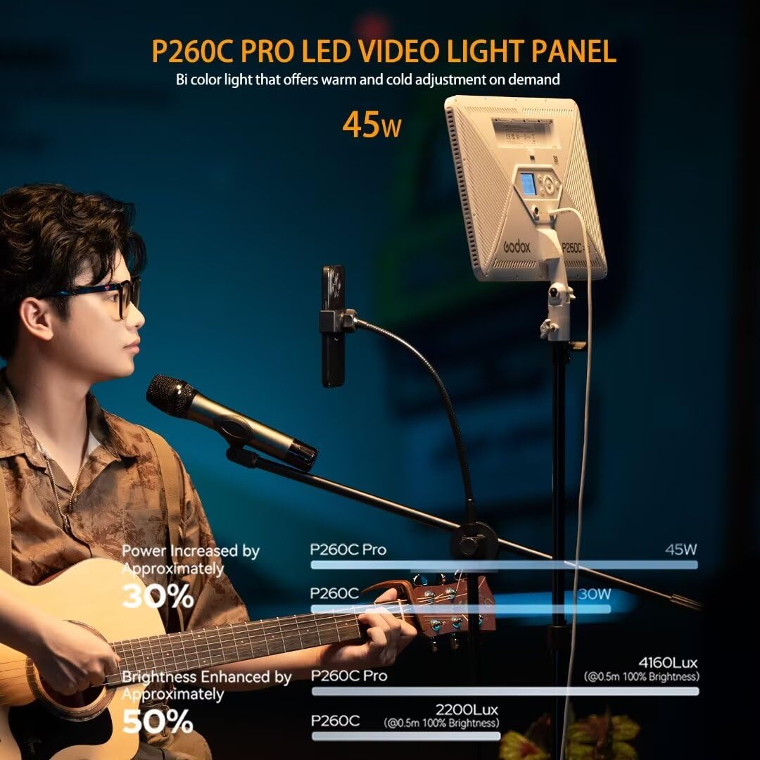 Godox P260C Pro LED Video Ligh - Photography Lighting Godox 评论和价格