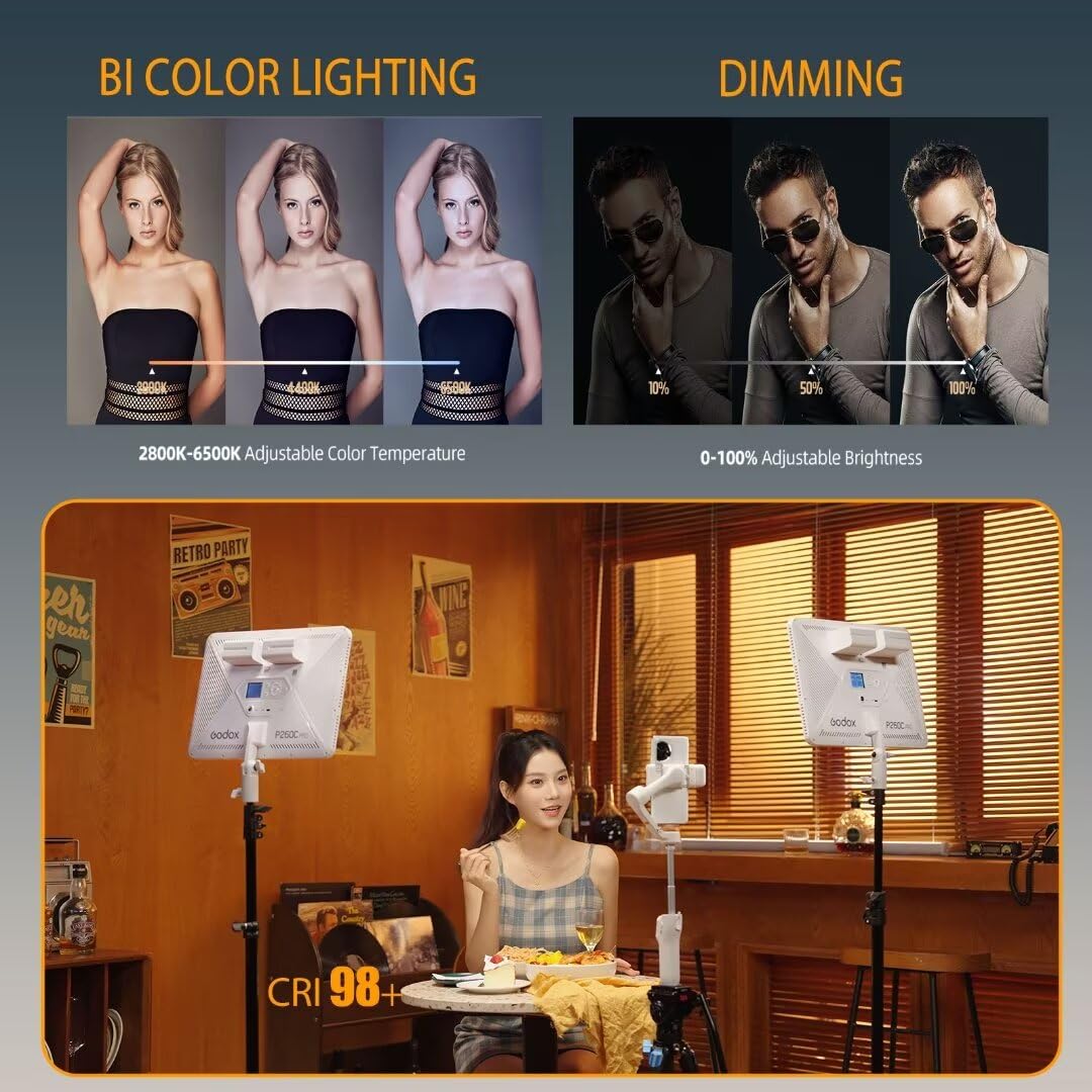 Godox P260C Pro LED Video Ligh - Photography Lighting Godox 评论和价格