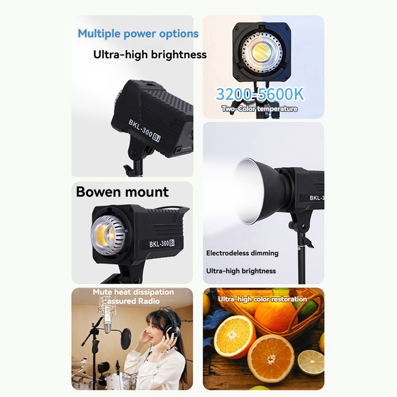300W Bi LED Video Light, Conti - Photography Of Lighting 评论和价格