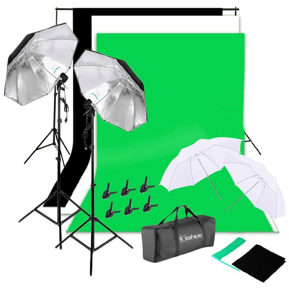 Photo Studio Photography Light - Photography Lighting Kit With Backdrop 评论和价格