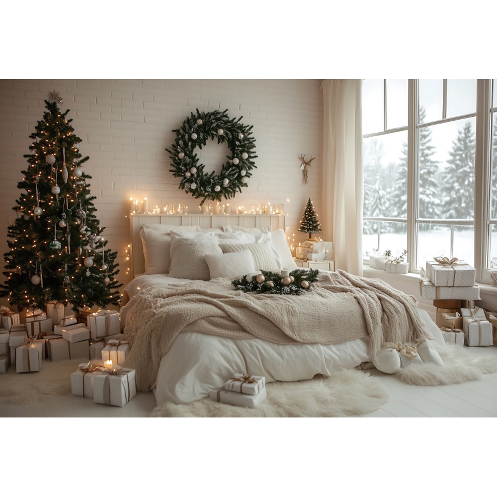 Winter Christmas Photo Photogr - Photography Lighting White Background 评论和价格