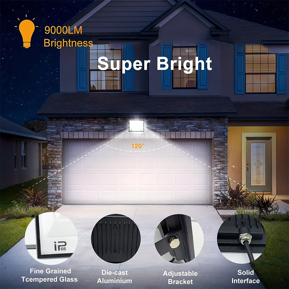 Led Flood Light IP66 Waterproo - Photography Lighting Uk 评论和价格