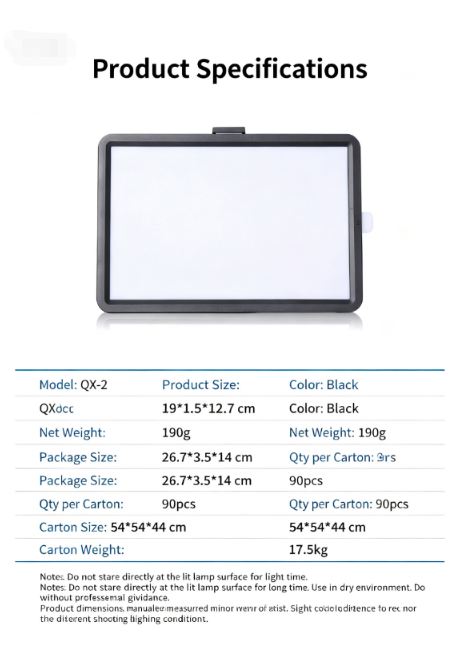 LED Square Panel Fill Light, D - Photography Still Life Lighting 评论和价格