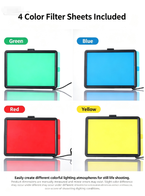 LED Square Panel Fill Light, D - Photography Still Life Lighting 评论和价格
